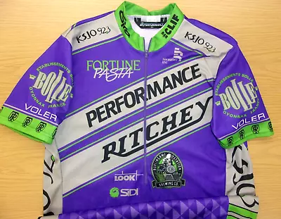 Performance Ritchey Bikes Voler Bolle KSJO 92.3 Cycling Jersey XL ~NEW~ USA • $12.99