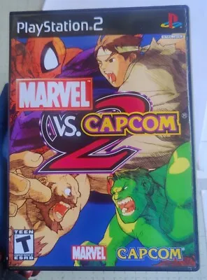 Marvel VS Capcom 2 (Sony Playstation 2)  Replacement Case No Disc • $15