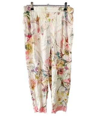 Oysho Printed Pyjama Pants Floral Medium Women’s Loungewear Sleepwear Flower • $18