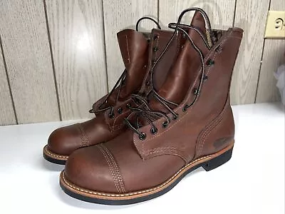 Mens Red Wing Iron Ranger Indian Motorcycle 8  Boots #4313 Size 7 D Spirit Lake. • $400