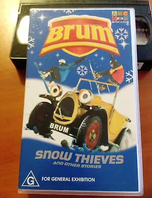 BRUM - SNOW THIEVES And OTHER STORIES - VHS • $29.95