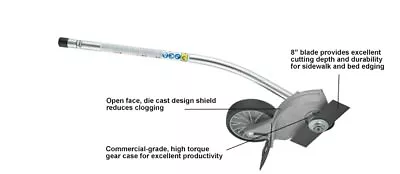 ECHO Curved Shaft Edger For PRO Attachment Series PAS 99944200470AB • $109