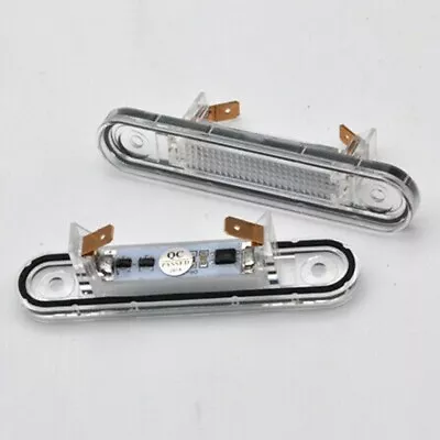 2X White LED License Plate Light For Mercedes E W124 W201/202 Models Accessories • $15.27