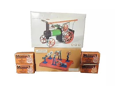 NICE LOT Of Mamod Steam Tractor TE1A Steam Engine IOB England Workshop WS1 Fuel • $435