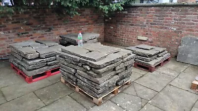 Reclaimed York Stone Paving Flags  • £1