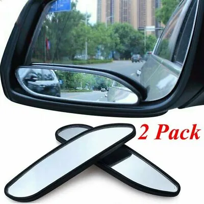2X Blind Spot Mirror Auto 360° Wide Angle Convex Rear Side View Car Truck SUV • $6.24