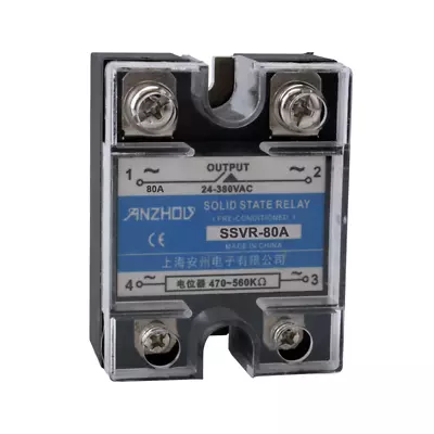 R80A Solid State Voltage Regulator SSVR-80A SSR-80VA Solid State Relay • $25.11