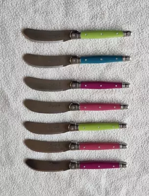 Laguiole Butter Knives X7 - Mixed Colours • £18