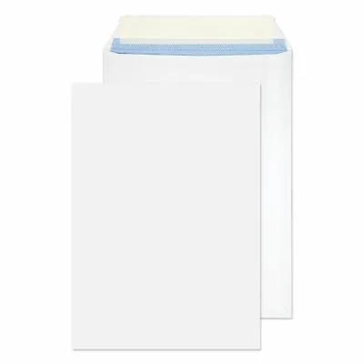 C5 Peel & Seal Plain White Everyday Mailing Envelopes 162 X 229mm-Box 500 • £18.99