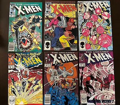 Marvel Uncanny X-men Comic Lot Of 6. Mostly Higher Grade. 1st & Cameo Adversary! • $25