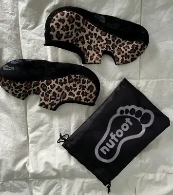 NuFoot Mary Janes Women's Foldable Flexible Flats Slipper Socks MED. New W/bag • $6.95