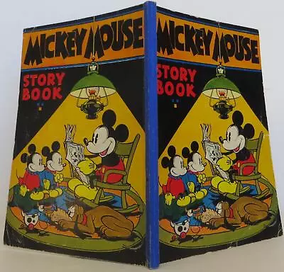 Walt Disney / Mickey Mouse Story Book 1st Edition 1931 #1506070 • $498