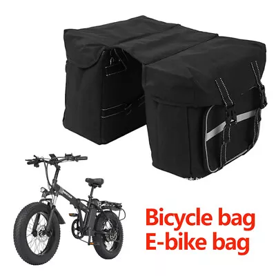 Electric Bicycle Bag Ebike Bag Storage Pack Bag Mountain Bike Rear Rack Bag US • $16.89