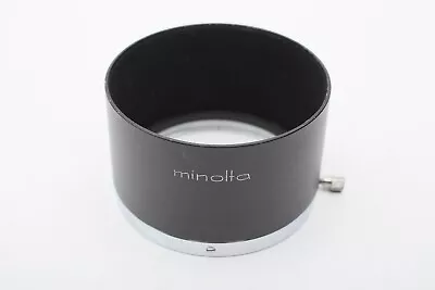 Minolta D57KD METAL Lens Shade Slip-on/clamp-on Fits 55mm Filter Tele Lens Hood • $29.95