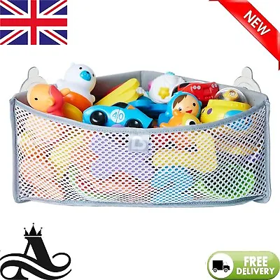 £9.07 • Buy Large Kids Baby Bath Toy Tidy Organiser Bathroom Mesh Net Storage Bag HolderNEW.