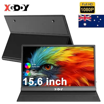 15.6 Inch Small Monitor Portable 1920*1080P HD Display IPS Screen For Laptop PC • $149.99