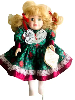 Soft Expressions Mechanical Musical Doll Collectors Porcelain Doll + Certificate • $6.93