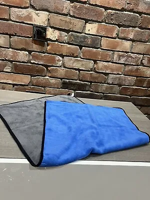 Large Quick Drying Microfibre Towel For Travel Swimming Gym Sports Yoga Dry Blue • £4.99