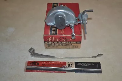 $279.50 • Buy 1937 Ford Car NOS Trico Vacuum Wiper Motor Arm & Blade Complete Mint Runs Great