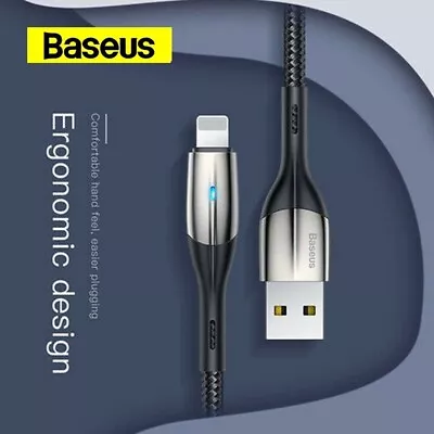 $9.90 • Buy Charging Cable Baseus USB To IPh IOS 0.5m 1M 2M For IPhone 14 13 12 11 XS XR 8 7