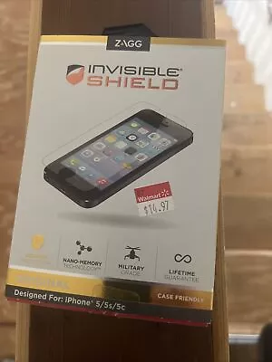 ZAGG InvisibleShield Premium Clear Screen Protector IPhone 5 / 5s / 5c • $12.99