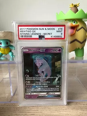 £145 • Buy Pokemon Card Mewtwo GX 78/73 Shinning Legends 2017 PSA 9