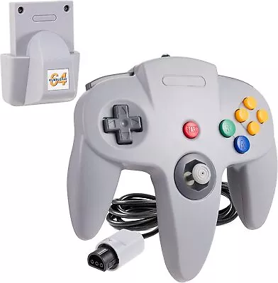 For Nintendo 64 N64 Console Video Game Controller Gamepad Joystick W/ Vibration • $8.99