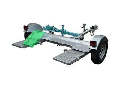 Galvanized Stow And Go Folding Car Tow Dolly With Surge Brake RV Trailer 4900 Lb • $2650