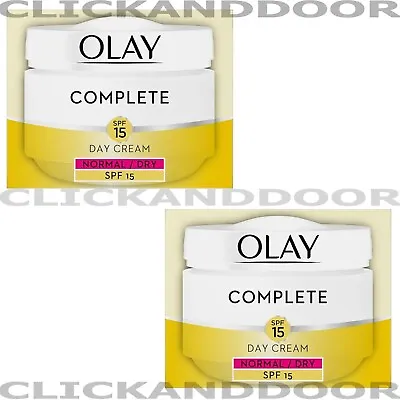 Olay Complete Care 3in1 Moisturiser Day Cream SPF15 For Normal/Dry Skin 50ml  • £8.99