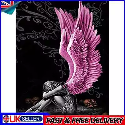 £8.39 • Buy Full Embroidery Wing Angel Cross Stitch Kits 11CT Stamped DIY Canvas Craft Gifts