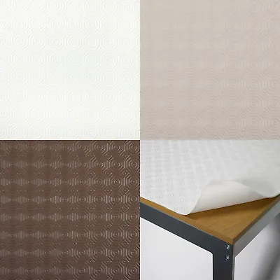 £1.10 • Buy Heat Resistant Table Cover Protector / Felt Backed 3mm Thick - Beige Cream Brown