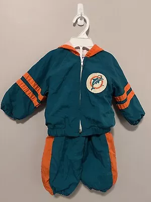 Miami Dolphin Windbreaker Outfit Baby  12 Months • $30