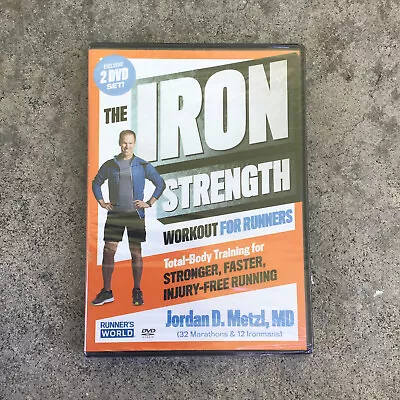 Sealed The Iron Strength Workout For Runners (DVD 2015 2 Disc Set) • $9.97