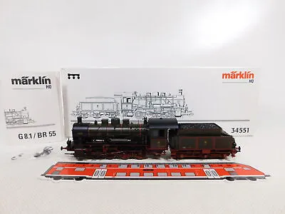 DQ37-3# Märklin Mhi H0 AC 34551 Steam Kpev Nem Kk Kkk Delta Digital Sg + Box • $183.49