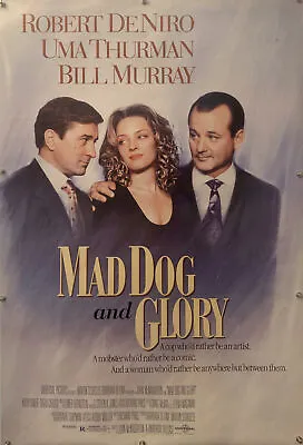 MAD DOG AND GLORY Original One Sheet Movie Poster - 1993 - ROBERT DENIRO • $45