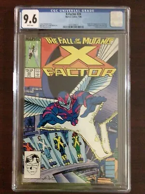 CGC 9.6 X-Factor 24 X-Men First Archangel White Pages • $85
