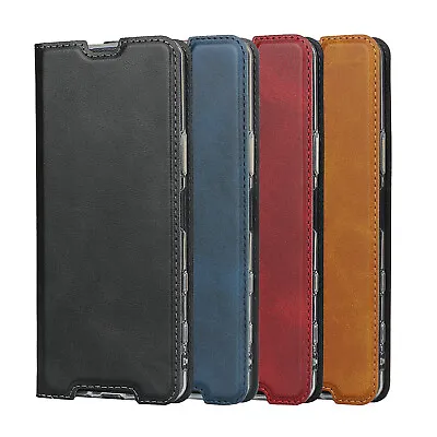 Caser For Sony 10 Plus Xperia 20 Luxury PU Leather Flip Wallet Stand Phone Cover • £5.39