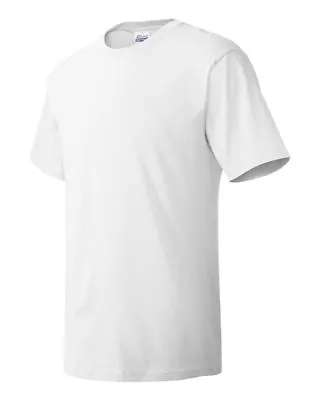 Hanes Essential-T Men's Plain Crewneck Short Sleeves T-Shirt 5280 • $6.99