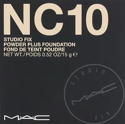 MAC Cosmetics Studio Fix Powder Full Coverage Matte Foundation Shade NC10 • $23.95