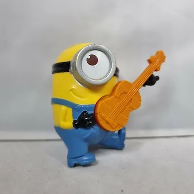 2015 McDonalds Despicable Me Minions - Playing Guitar/ Bango - Meal Figure Toy • £3.99