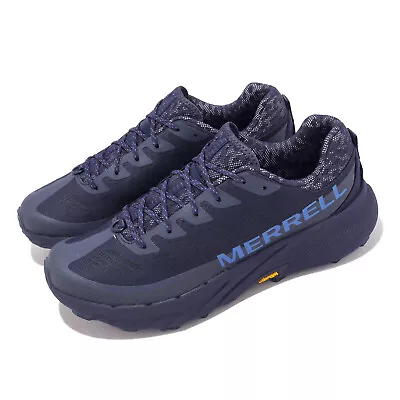 Merrell Agility Peak 5 Navy Blue Men Outdoors Hiking Trail Shoes Sneaker J067761 • $142.48