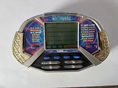 £7.65 • Buy Who Wants To Be A Millionaire Hand Held Electronic Game Tiger Electronics Tested