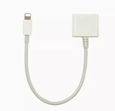 30pin Female To 8Pin Male Sync Data Charging Adapter Cable For Apple Iphone Ipad • £5.99