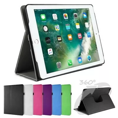 360° Swivel Deluxe Protective Case IPAD Pro 9.7 Smart Leather Cover Case Film • £16.24