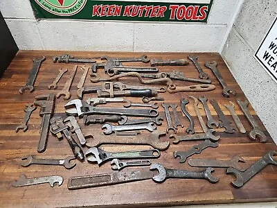 K28- Vintage Antique Wrenches - FARM AUTO  Etc - IH FORD Etc • $23.50