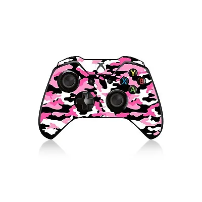 Pink CAMO Skin For XBOX 360 One Series S X Controller Wrap Decal Sticker Cover • $9.55