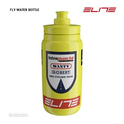 Elite INTERMARCHE WANTY GOBERT Team FLY Water Bottle : 550 Ml  • $8.99