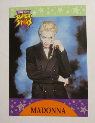 Madonna - 1991 Pro Set Super Stars Musi Card #5 • $1