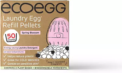  Laundry Egg Refill Pellets - Eco-Friendly Detergent  - Various Scents  • £5.16