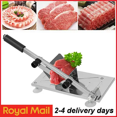 £14.59 • Buy Manual Frozen Meat Slicer Mutton Roll Food Slicer Manual Slicing Cutter Cutting